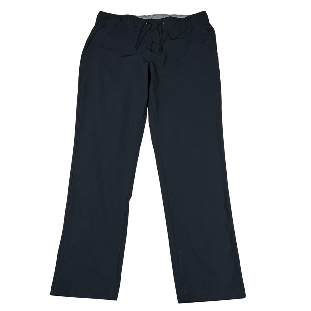 Vuori Meta Pant Mens XL Black Technical Stretch Performance Chino Trousers V463